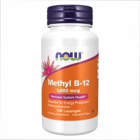 Таблетки Methyl B-12 1000mcg - 100 lozenges 100-52-8755684-20