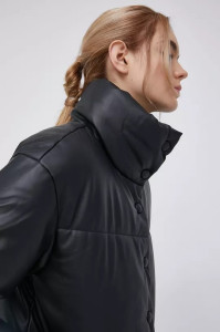 Куртка ONLLYDIA SHORT FAUX LEATHER PUFFER OTW 15235006-Black ONLY L Чорний 15235006-BLACK