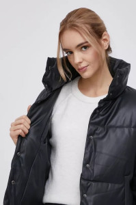 Куртка ONLLYDIA SHORT FAUX LEATHER PUFFER OTW 15235006-Black ONLY L Чорний 15235006-BLACK