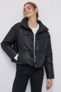 Куртка ONLLYDIA SHORT FAUX LEATHER PUFFER OTW 15235006-Black ONLY L Чорний 15235006-BLACK