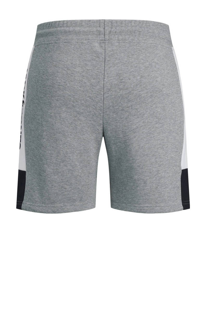 Шорти JJILOGO BLOCKING SWEAT SHORTS VG 12198008 Light Grey Melange Jack&Jones L Сірий 12198008LIGHTGREYMELA