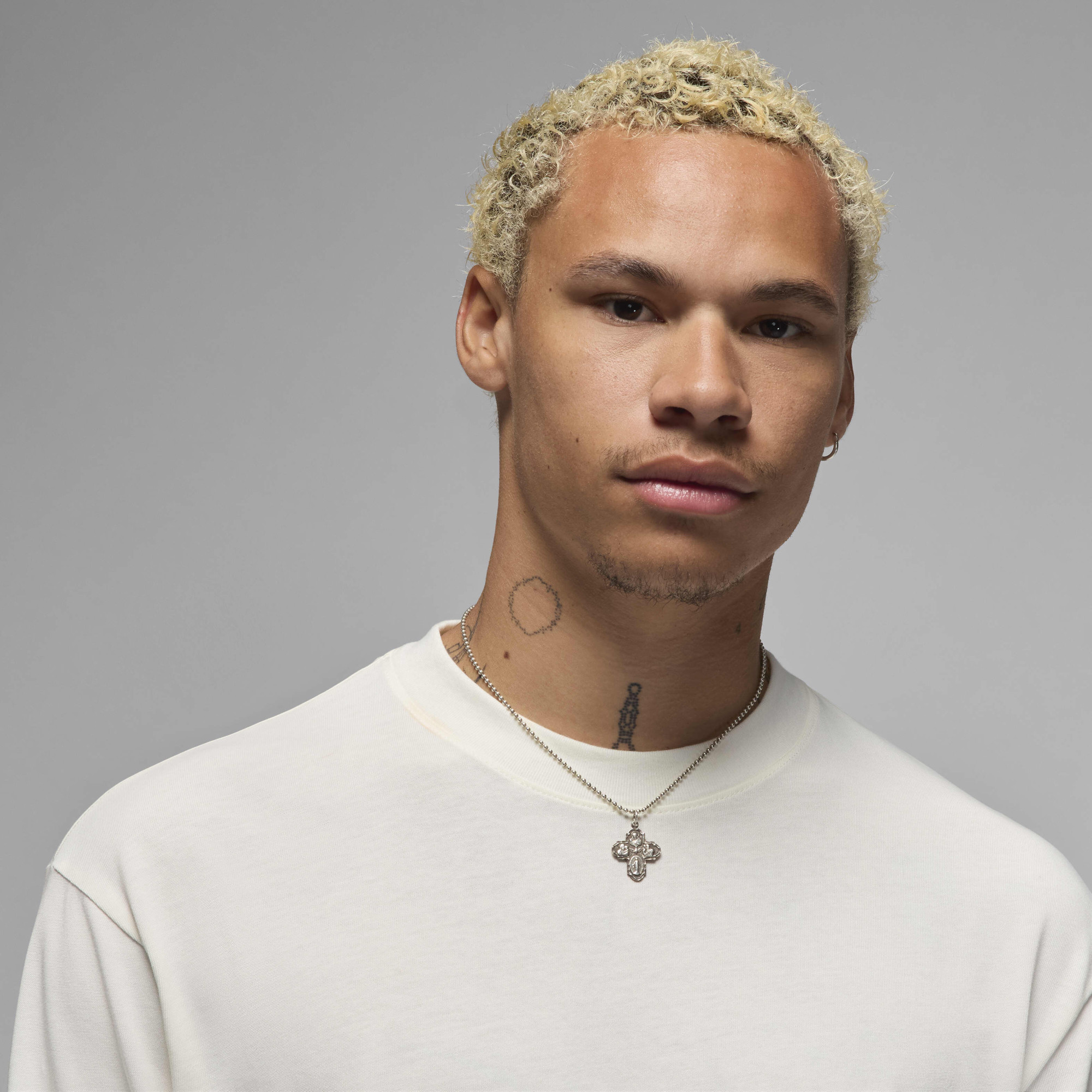 Лонгслів чоловічий Air Jordan T-Shirt Mvp Beige FZ1971-133