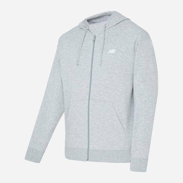 Толстовка на блискавці Stacked Logo MJ41501AG New Balance L Сірий MJ41501AG
