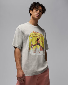 Футболка чоловіча Air Jordan Nc Comic Ss Crew Grey IF0784-050