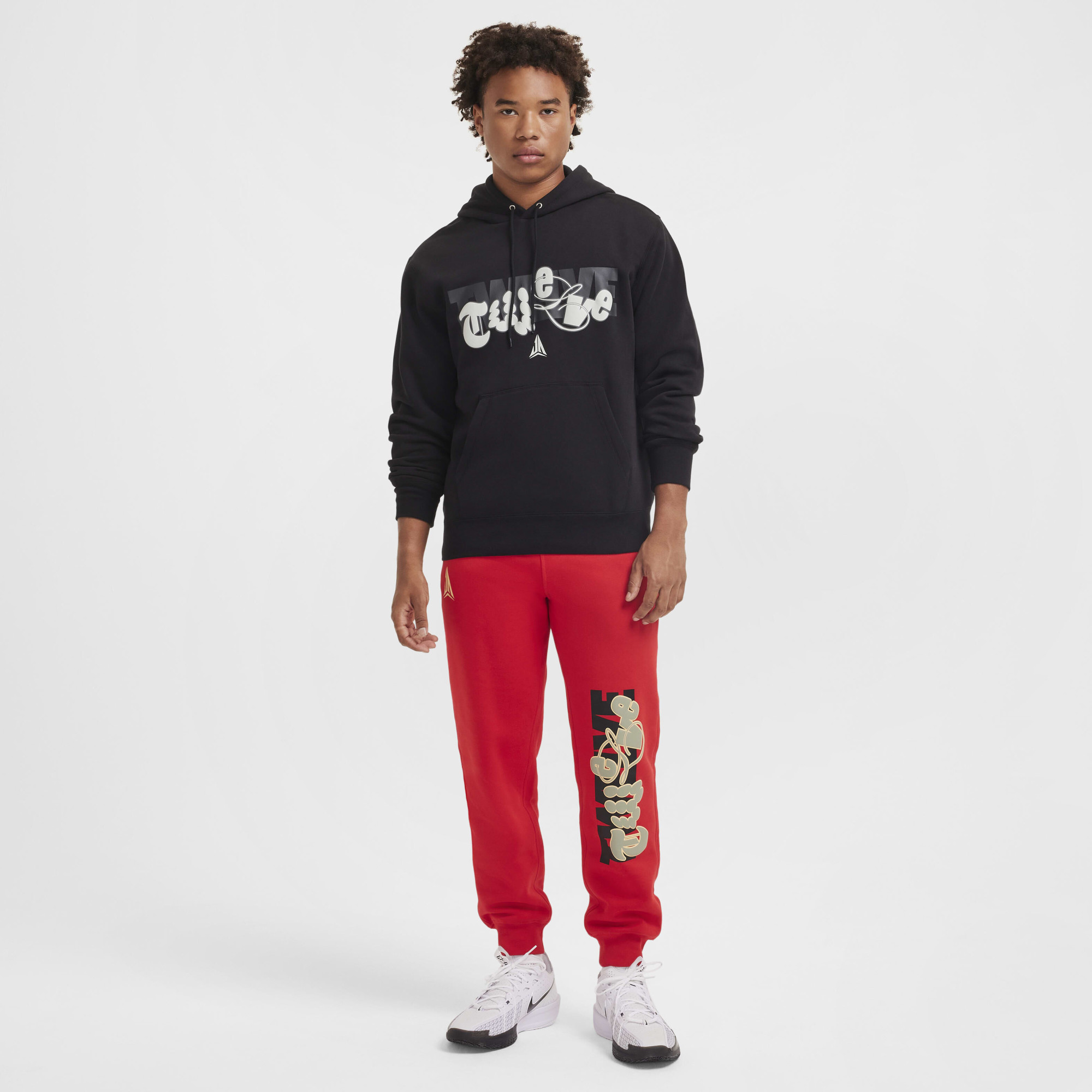 Худі чоловіче Nike Ja Fleece Basketball Hoodie Black FZ1038-010