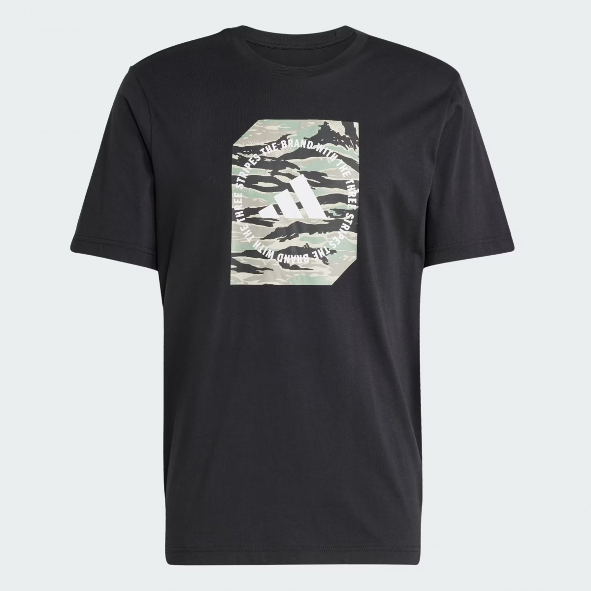 Футболка M C CAMO BOX T JI6764 Adidas L Чорний JI6764