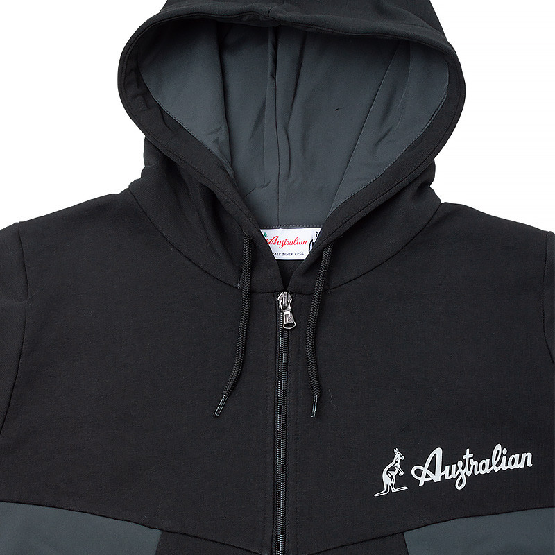 Кофта AUSTRALIAN  Fullzip Hoodie in Winter Fleece and Slam Inserts SWUGC0040-003