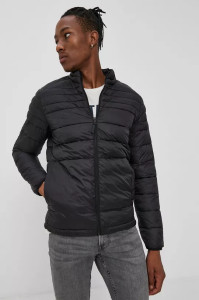 Куртка PKTSSA GEORGE PUFFER COLLAR 12191699-Black Jack&Jones M Чорний 12191699-BLACK