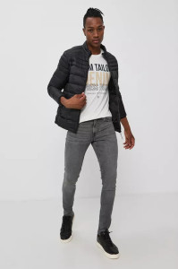 Куртка PKTSSA GEORGE PUFFER COLLAR 12191699-Black Jack&Jones M Чорний 12191699-BLACK