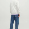 Світшот Jack & Jones JORSILVERLAKE SWEAT CREW NECK LN 12242366-WhiteMelange