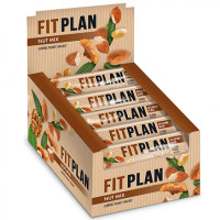 Батончик Fitness Plan Muesli Bar - 30x30g Nut Mix 100-37-1614665-20