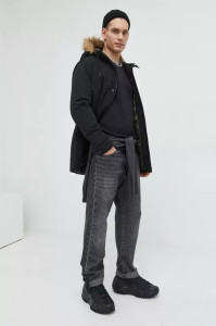 Парка PKTBPR WIND PARKA JACKET 12213212-Black Jack&Jones L Чорний 12213212-BLACK