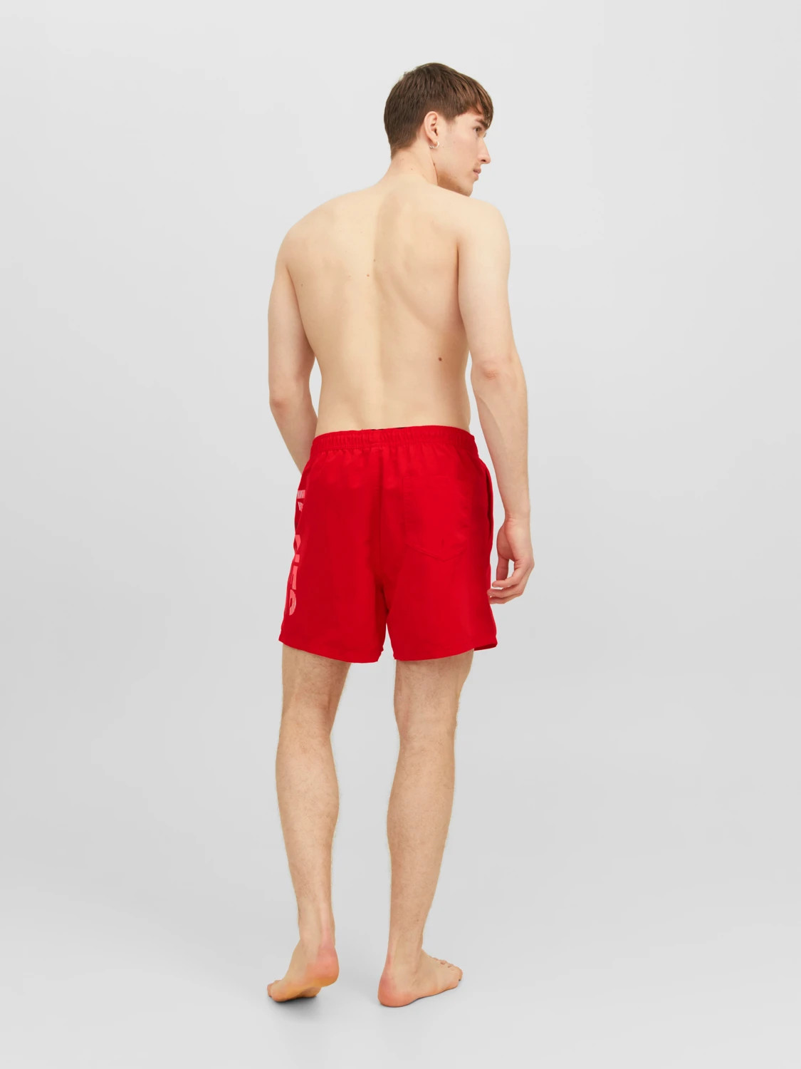 Шорти для плавання JPSTFIJI JJSWIM SPLICELOGO LY SN 12225967-Chinese Red Jack&Jones L Червоний 12225967-Chinese Red