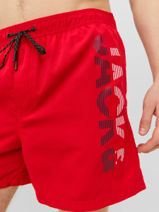 Шорти для плавання JPSTFIJI JJSWIM SPLICELOGO LY SN 12225967-Chinese Red Jack&Jones L Червоний 12225967-CHINESE RED