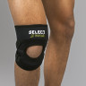 Наколінник SELECT 6207 Knee support for jumper's knee (228) чорн/зел, L 562070