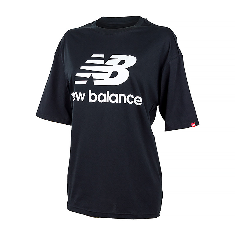 Футболка New Balance Ess Stacked Logo WT03519BK