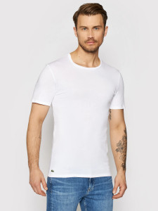 Футболка Lacoste Mens TH3321 Undershirt T-Shirt - white TH3321-51