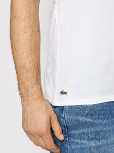 Футболка Lacoste Mens TH3321 Undershirt T-Shirt - white TH3321-51