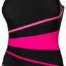 Купальник закритий для жінок Aqua Speed STELLA 5276 чорний, рожевий Жін 36 352-16