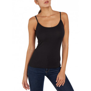 Майка Kappa Top Liscio Spalla Stretta чорний Жін L K2306 Nero