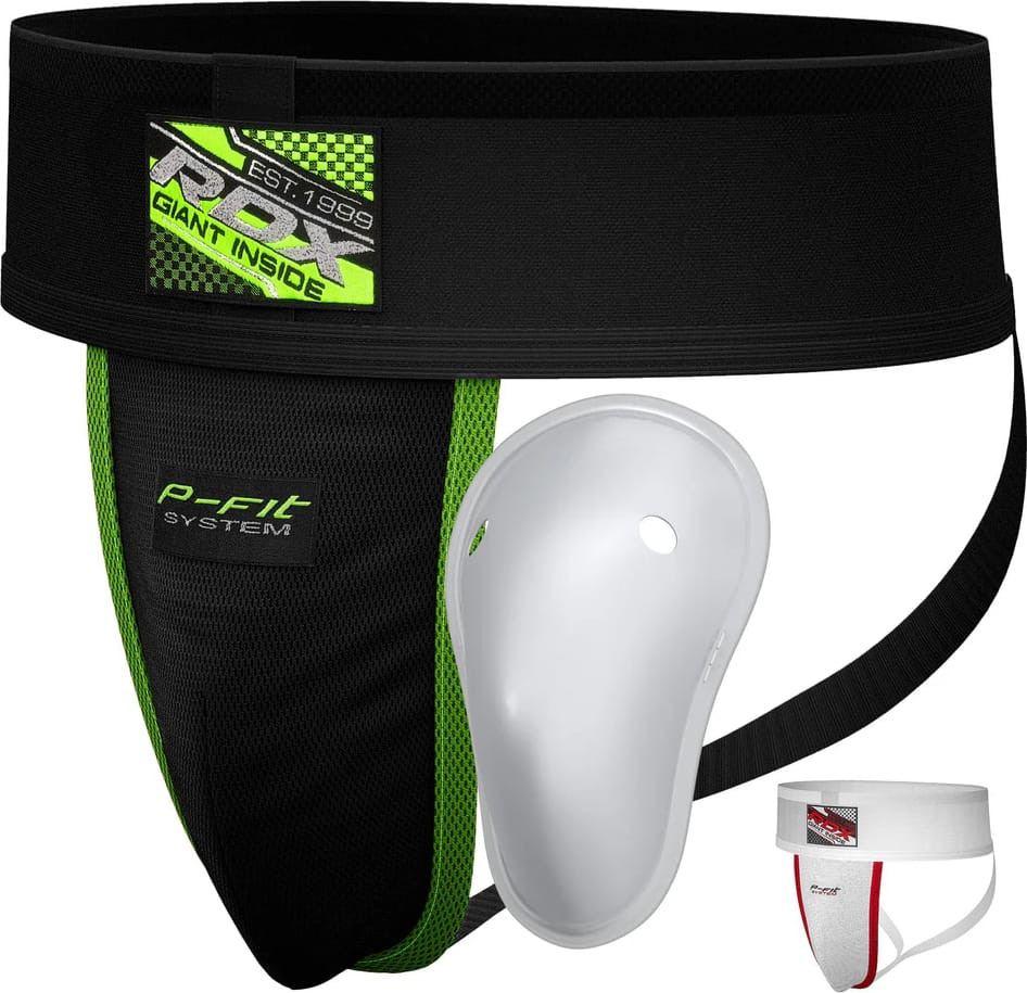 Захист паху RDX GROIN GUARD SUPPORTER чорний Уні S GGX-H1B
