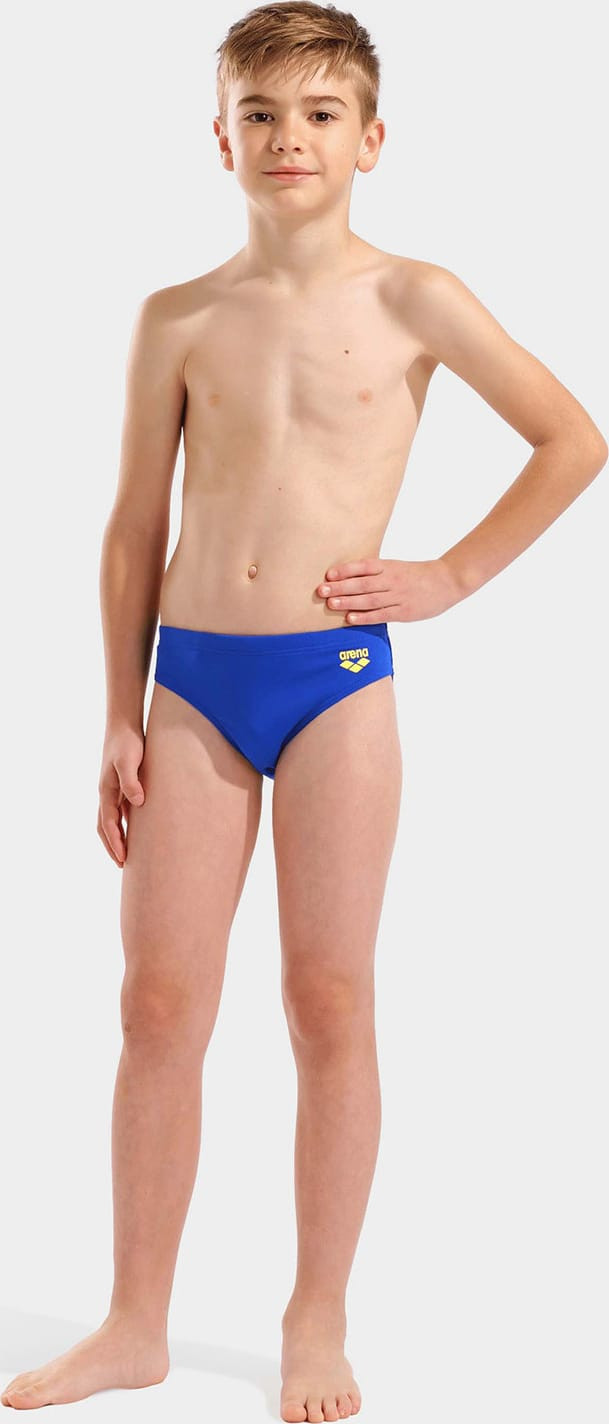 Плавки сліпи для хлопчиків Arena BRIGHT SWIM BRIEFS синій, жовтий 116 см 006724-803