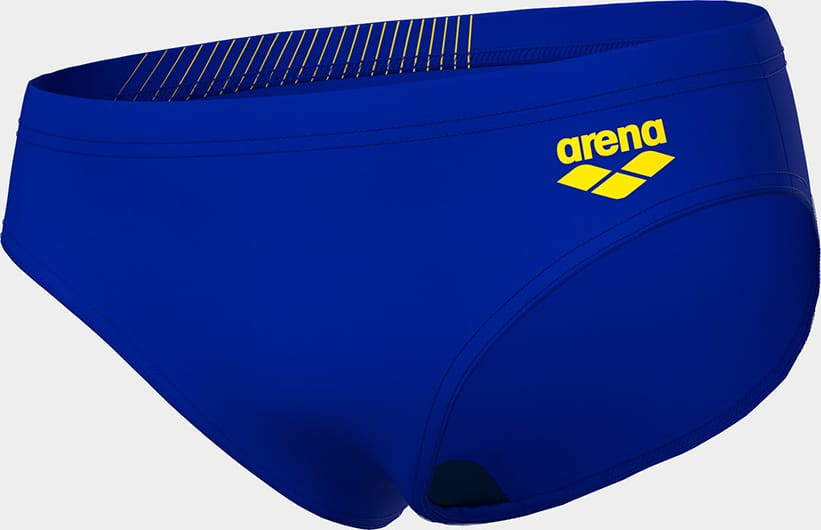 Плавки сліпи для хлопчиків Arena BRIGHT SWIM BRIEFS синій, жовтий 116 см 006724-803