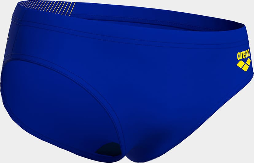 Плавки сліпи для хлопчиків Arena BRIGHT SWIM BRIEFS синій, жовтий 116 см 006724-803