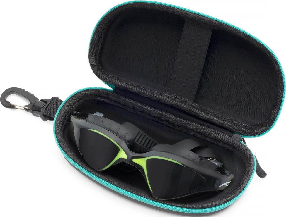 Чохол для окулярів AQUA Speed Goggle Case 62948 чорний, бірюзовий One Size 737-02