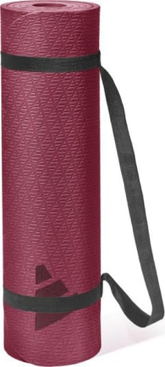 Килимок для йоги Adidas Yoga Mat бордовий Уні 183 х 61 х 1 см ADYG-10003CB