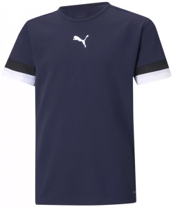 Футболка Puma teamRISE Jersey Jr темно-синій Діт 704938-06