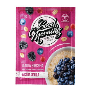 Порошок Good Morning Oatmeal - 30х40g Forest Fruit 100-55-5016750-20