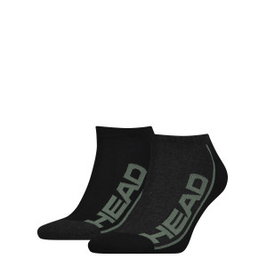 Шкарпетки Head PERFORMANCE SNEAKER 2PPK  UNISEX зелений, чорний Уні 35-38 791018001-164