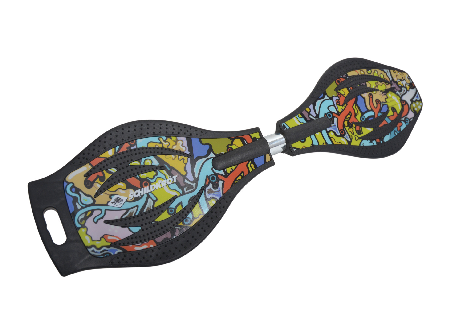 Вейвборд Schildkröt Waveboard Good Vibes Graffiti чорний, мультиколор Уні Max:80 кг 510801
