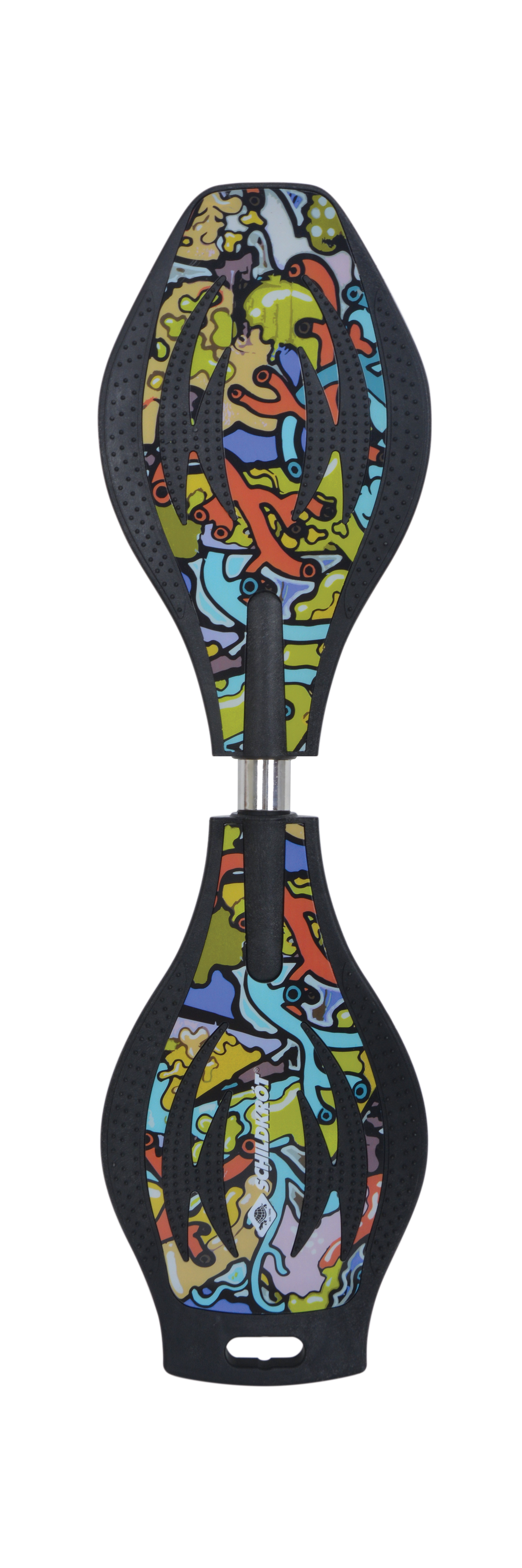 Вейвборд Schildkröt Waveboard Good Vibes Graffiti чорний, мультиколор Уні Max:80 кг 510801