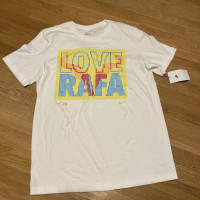 Футболка Nike Cotton Short Sleeve LOVE RAFA Tennis Tee Shirt FN5318-100