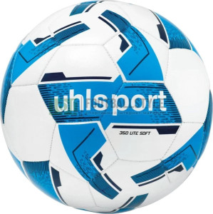 М'яч футбольний Uhlsport LITE SOFT 350 біло-синій 1001723 02 1001723-02