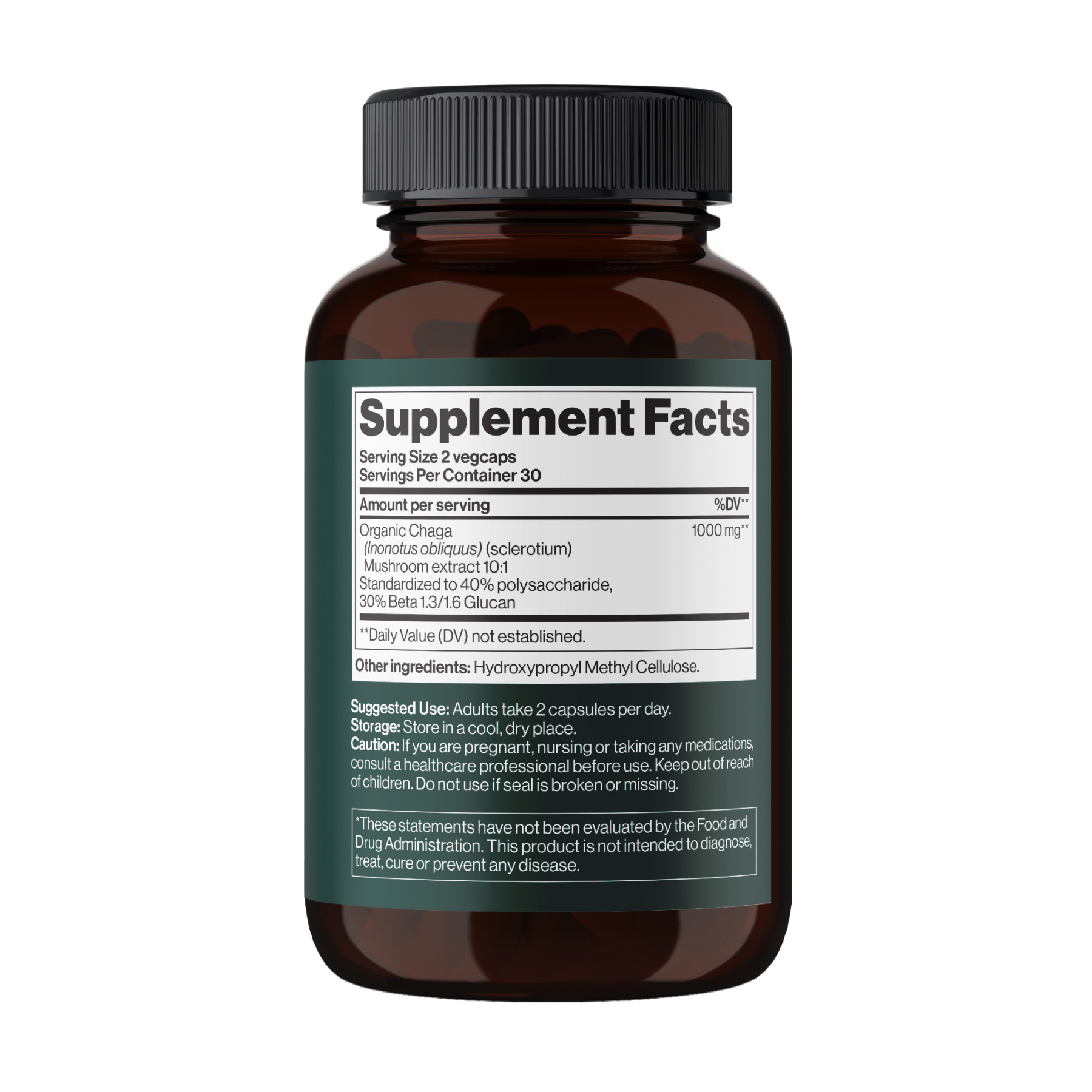 Капсули Mind Shi Chaga Mushroom 1000 mg - 60 vegcaps 2023-10-4388