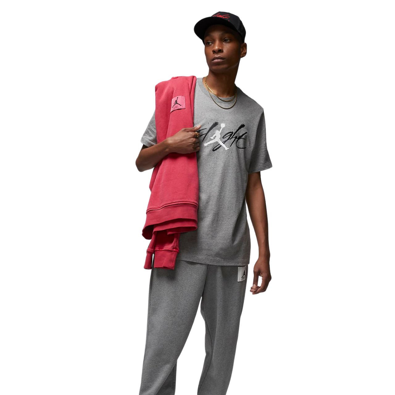 Футболка Air Jordan T-Shirt Grey FB7465-091