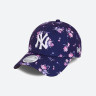 Бейсболка WMNS FLORAL 9FORTY 60112729N0H-. New Era o/s (Б/р) Синій 60112729N0H-.