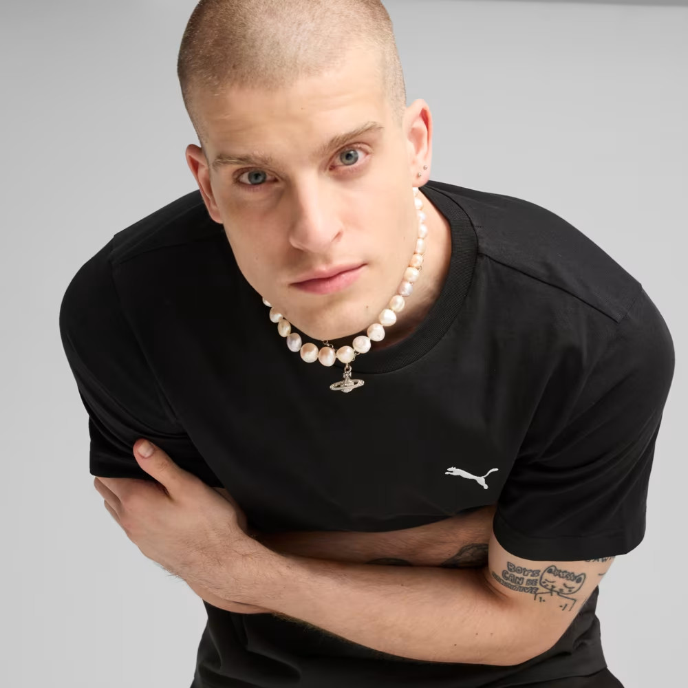 Футболка ESS Small Logo Tee 68253801 Puma L Чорний 68253801