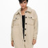 Куртка ONLNEWCAMILLA TEDDY SHACKET CC OTW 15228419-Oatmea ONLY M Бежевий 15228419-Oatmeal