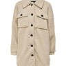Куртка ONLNEWCAMILLA TEDDY SHACKET CC OTW 15228419-Oatmea ONLY M Бежевий 15228419-OATMEAL