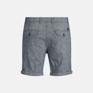 Шорти JJIMILTON JJCHINO SHORTS AKM LINEN 12188357 Navy Blazer Jack&Jones L Темно-сірий 12188357NAVYBLAZER