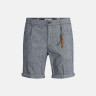 Шорти JJIMILTON JJCHINO SHORTS AKM LINEN 12188357 Navy Blazer Jack&Jones L Темно-сірий 12188357NAVYBLAZER