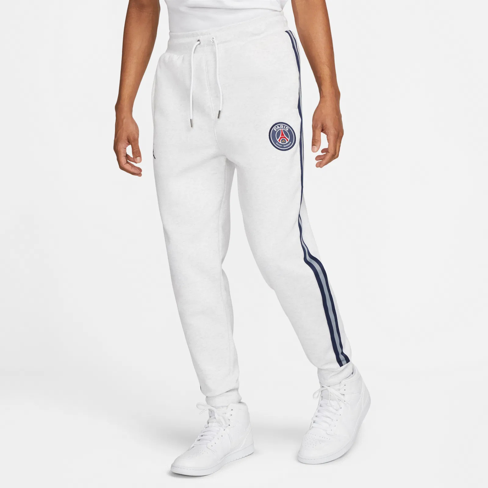 Штани чоловічі Air Jordan X Paris Saint Germain Fleece Pant White Db6502-051 DB6502-051