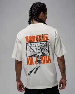 Футболка чоловіча Air Jordan Brk Svv Ovsz Gfx Ss Crew White IB3297-133