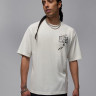 Футболка чоловіча Air Jordan Brk Svv Ovsz Gfx Ss Crew White IB3297-133