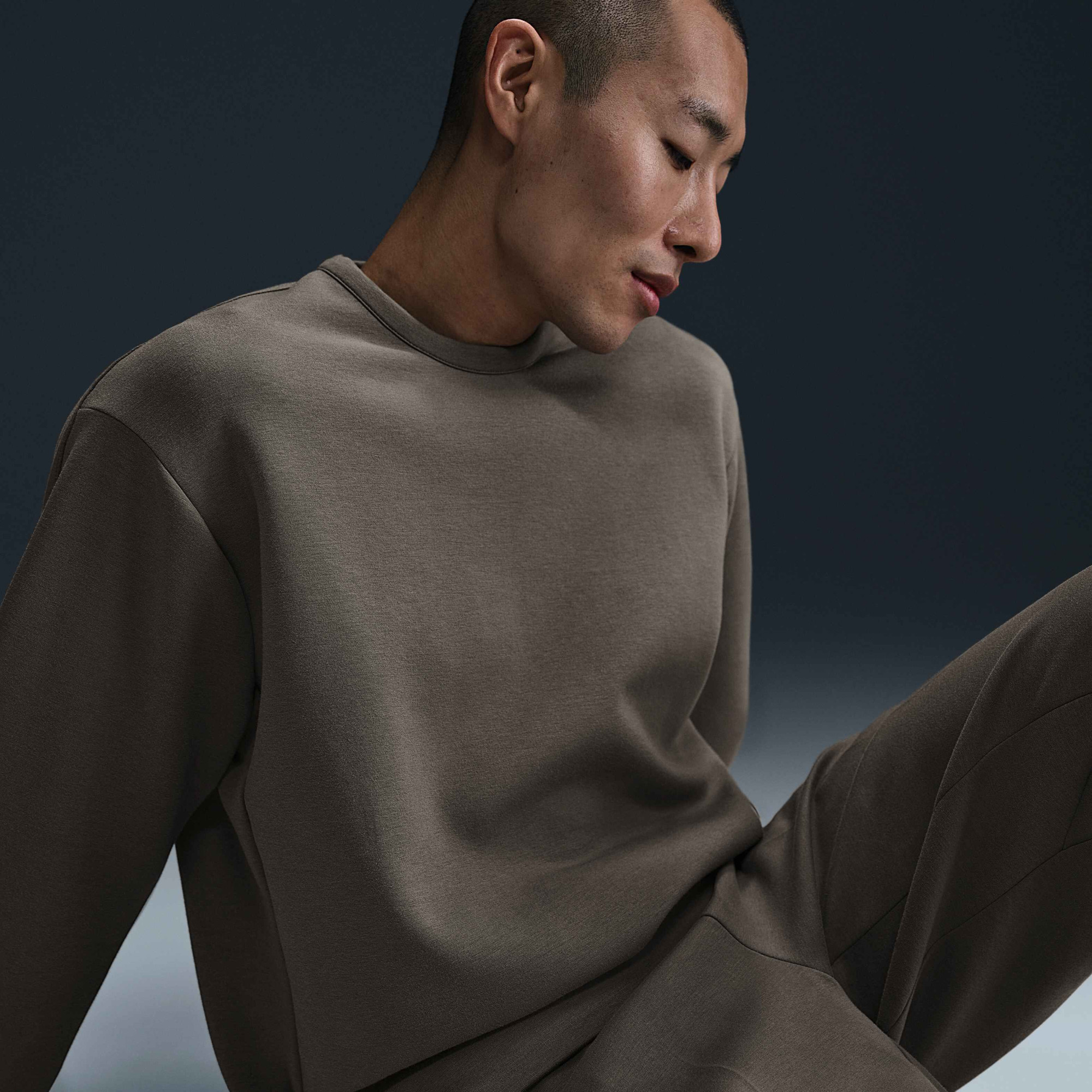 Світшот чоловічий Nike Df Etc Is Crew Olive HQ6964-289