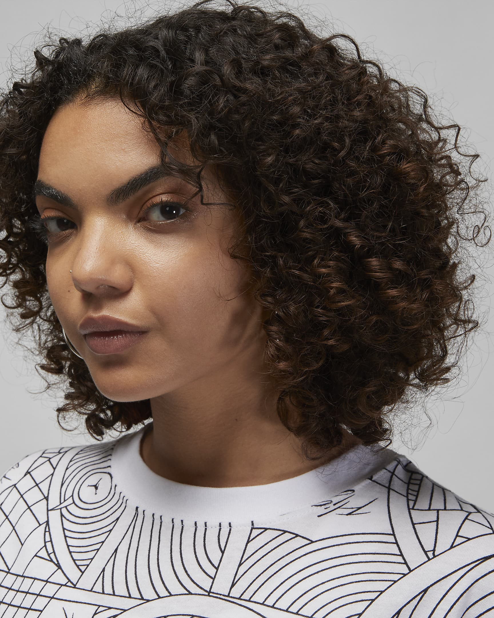 Кофта жіночі Jordan Flight Women's Printed Long-Sleeve T-Shirt (DV1426-100) DV1426-100